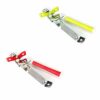 The "Stainless Steel Butterfly Can Opener" is a kitchen tool designed for opening cans. It measures 17 cm in length and comes in assorted designs and colors, providing both...