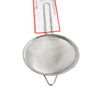 The Stainless Steel Fine Mesh Sieve Strainer you're referring to is likely a kitchen tool designed for sifting and straining ingredients. With dimensions of 18 x 6 cm, it is...