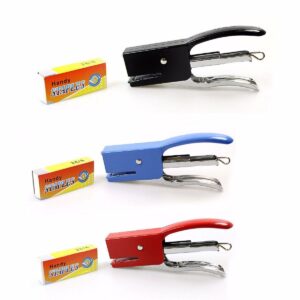 The Stationery Stapler Set is perfect for use in schools, homes, or offices. This set includes staplers in three different colors, making it both functional and visually...