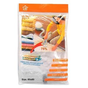 The Strong Vacuum Storage Space Saving Bag is designed to help you maximize storage space by compressing items such as clothing, bedding, and other soft goods. These vacuum bags...