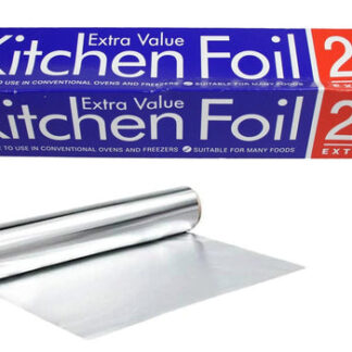 The Super Value Kitchen Aluminium Foil is a product designed for household and commercial use, measuring 300mm in width and 25 meters in length. It is typically used for...