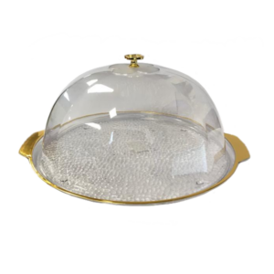 The Transparent Plastic Cake Pastry Display Food Storage Dome with Lid is designed to showcase and protect cakes or pastries. With dimensions of 32 cm in diameter and 13 cm in...