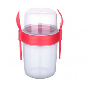 The TTZ Take 'N' Gg Muesli Container is a storage container with a capacity of 1100ml, suitable for holding muesli or other similar dry food items. The product comes in mixed...