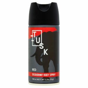 The Tusk Deodorant Body Spray Red 150ml - Case of 6 likely refers to a wholesale or bulk purchase of deodorant body sprays. Each case contains six units of the Tusk Deodorant,...