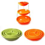 The Twist Fold Party Bowl with 3 Tiers is a versatile serving accessory designed for use in various settings such as home kitchens, outdoor gatherings, and parties. Its unique...