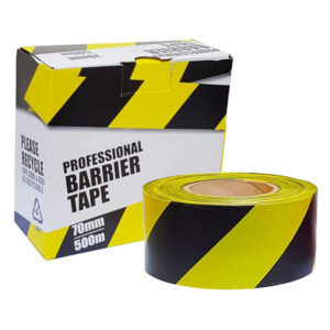 The Ultratape Professional Barrier Tape is a non-adhesive warning tape commonly used to cordon off areas for safety, security, or organizational purposes. This specific tape...