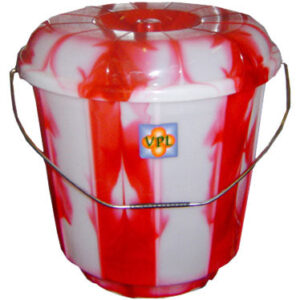 The VPL Bucket with Lid 7L Double Colour is a utility container designed for household or commercial use. It has a capacity of 7 liters, making it suitable for various tasks...