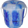 The VPL Bucket with Lid, featuring a capacity of 20 liters and a double color design, is likely a versatile and practical household item. It can be used for various purposes...