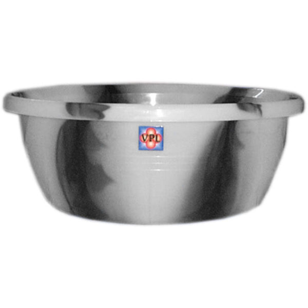 The VPL Multipurpose Plastic Basin Tub 20" Double Colour is a versatile and durable household item designed for various tasks. It features a 20-inch diameter, making it spacious...