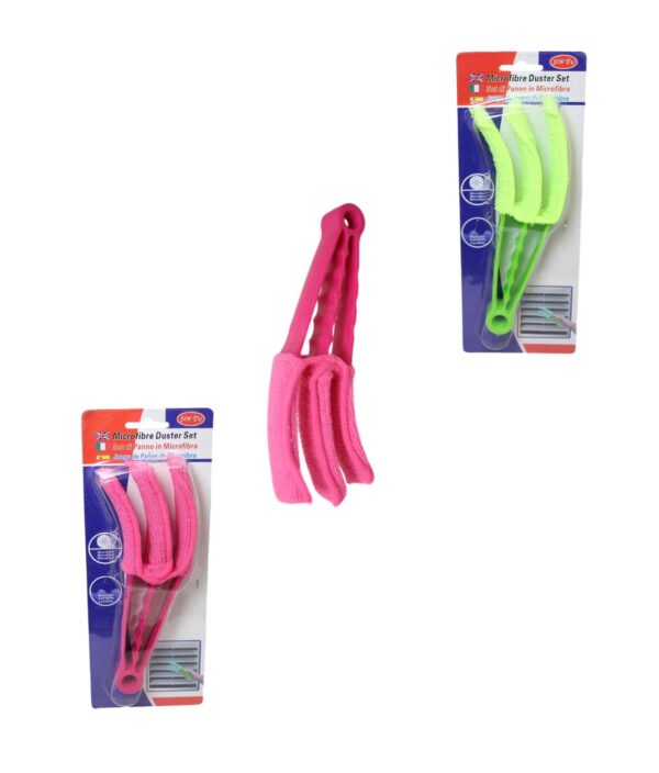 The Washable Microfibre 3 in 1 Window Blinds Duster is a cleaning tool designed for efficiently dusting and maintaining window blinds. It measures 20 cm in length and comes in...