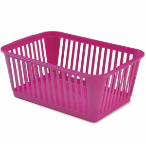 The Whitefurze Handy Basket in hot pink is a versatile and durable plastic basket measuring 37cm. It's commonly used for organizing and carrying items around the home, office,...