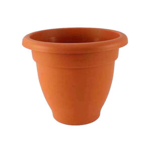 The Winchester Round Bellpot is a terracotta planter with a 20cm diameter. These types of pots are often used for gardening and decorative purposes, suitable for both indoor and...