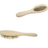 The "Wooden Oval Paddle Hair Brush 22 cm 5229" refers to a specific type of hairbrush. This brush is characterized by its oval shape and paddle design, which makes it suitable...