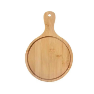 The "Wooden Pizza Plate Serving Chopping Board Medium 23.5 x 35 x 1 cm 7202" is a versatile kitchen accessory that can be used both as a serving plate and a chopping board. Its...