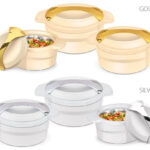 The Zest Insulated Casserole Set consists of three pieces with capacities of 1.0 liters, 1.5 liters, and 2.5 liters. These casseroles come in assorted colors and are designed to...