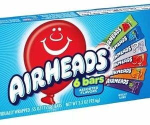 Theatre Box of 6 Airheads Bars, 94g