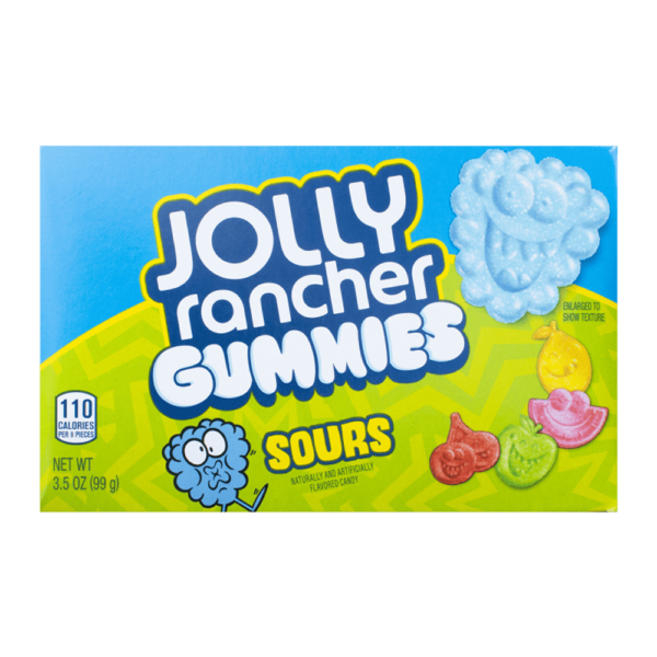 Theatre Box of Jolly Rancher Sour Gummies, 99g