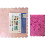 This product appears to be a set of table placemats or fridge cupboard liners with a scalloped edge. Each piece measures 30 x 42 cm, and the set includes six pieces in assorted...