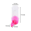 This product is a small plastic bird water or feeder bottle with a capacity of 100ml. It comes in assorted colors and is identified by the model number 7540. It is designed to...