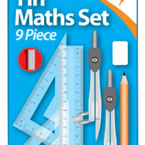 TIGER 9-Piece Mathematics Set in Tin Case