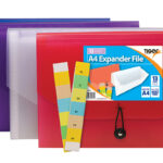 TIGER A4 13-Section Expanding File Folder