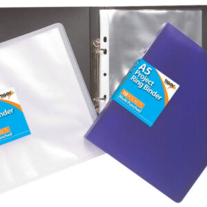 TIGER A5 Compact Ring Binder with 10 Pockets