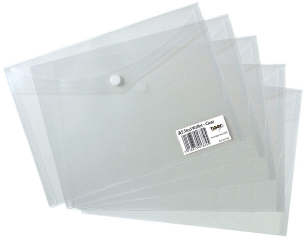 TIGER A5 Transparent Document Holders