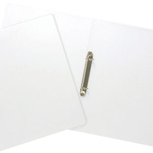 TIGER Clear A4 Slim Ring Binder, 15mm Rings, 20mm Spine