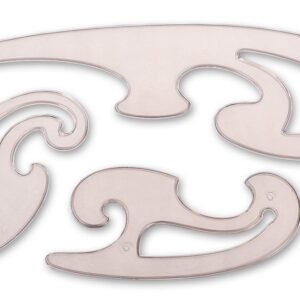 TIGER French Curve Set, Pack of 3