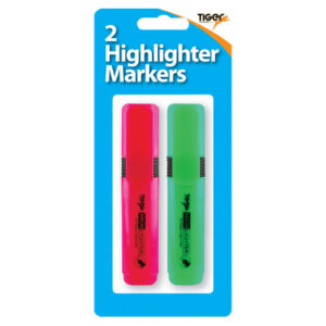 TIGER Highlighter Markers, Pack of 2