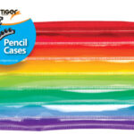 Tiger Rainbow Pencil Case - Small, 19cm x 10cm