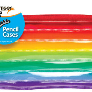 Tiger Rainbow Pencil Case - Small, 19cm x 10cm