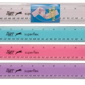 Tiger Ultra Flexible 30cm / 12 inch Ruler