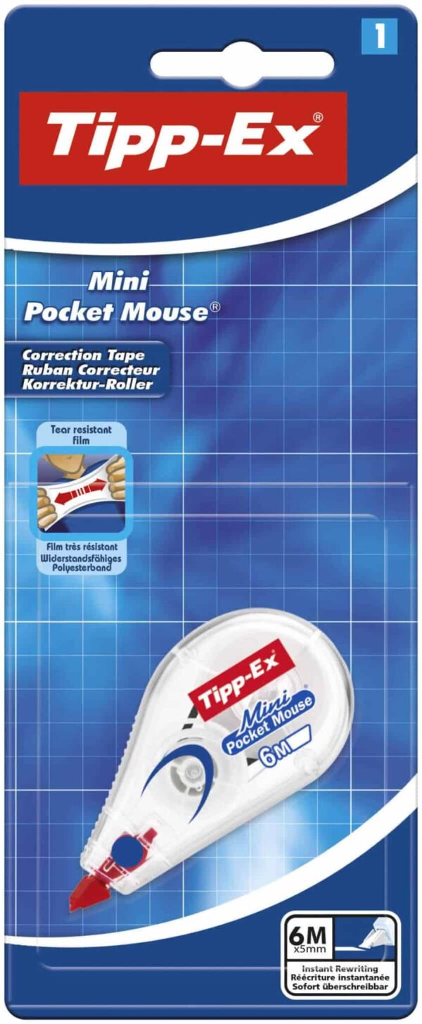 Tipp-Ex Mini Pocket Mouse on Blister Card