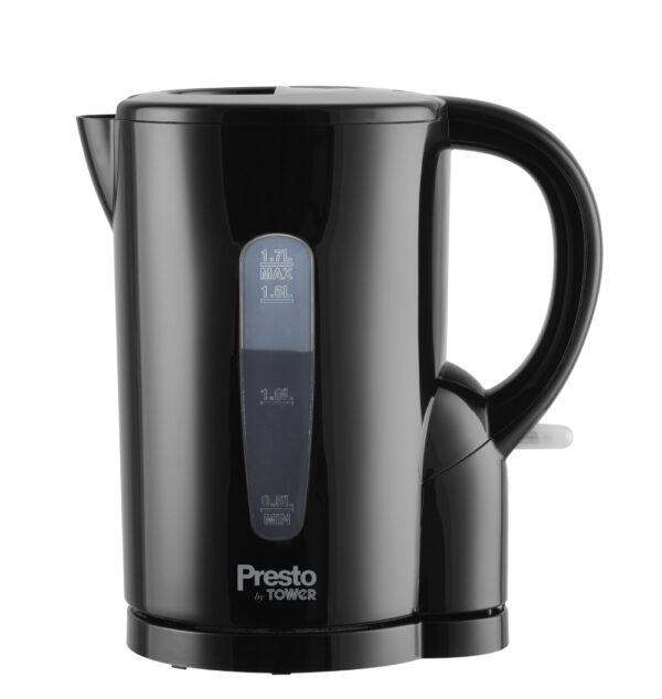 TOWER PRESTO 2200W 1.7-LITER ELECTRIC KETTLE - BLACK