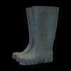 TOWN & COUNTRY ORIGINAL PVC FULL-LENGTH WELLINGTON BOOTS/WELLIES - SIZE 10