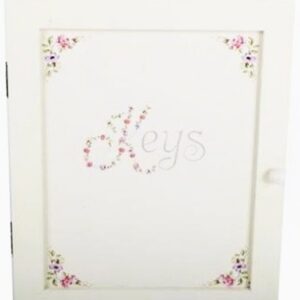 Trailing Floral Keybox, Dimensions: 21 x 24 x 6