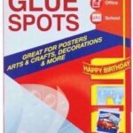 Transparent Adhesive Dots for Home, Office, and School