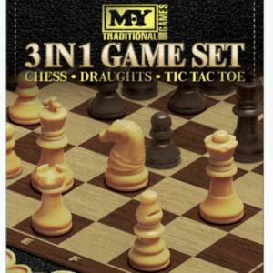 Triple Game Set: Chess and Checkers