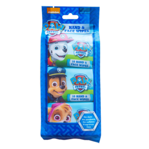 Triple Pack of Paw Patrol Hand & Face Wipes (10 Count)