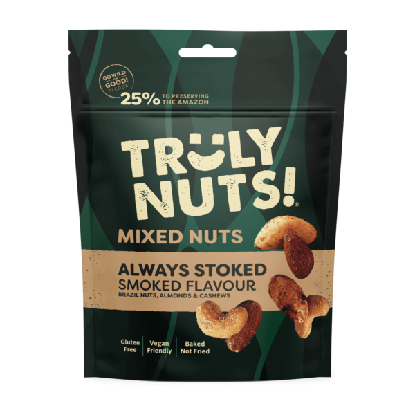 Truly Nuts Mixed Nuts with Smoked Flavor, 120g