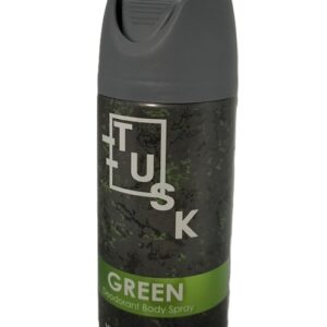 TUSK Green Deodorant Spray 150ml - Pack of 6