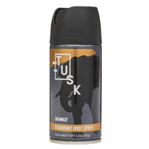 TUSK Orange Deodorant Spray 150ml, Pack of 6