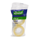 Twin Pack of 19mm x 33m Clear Ultratape