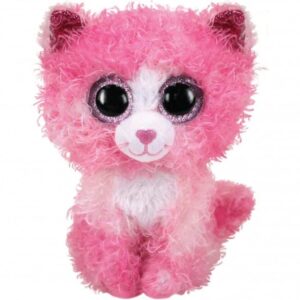 TY Beanie Boos Buddy - Regan the Curly-Haired Cat, 9 Inches