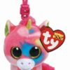 TY Beanie Boos Clip - Fantasia the 3.5" Unicorn