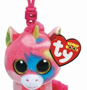 TY Beanie Boos Clip - Fantasia the 3.5" Unicorn