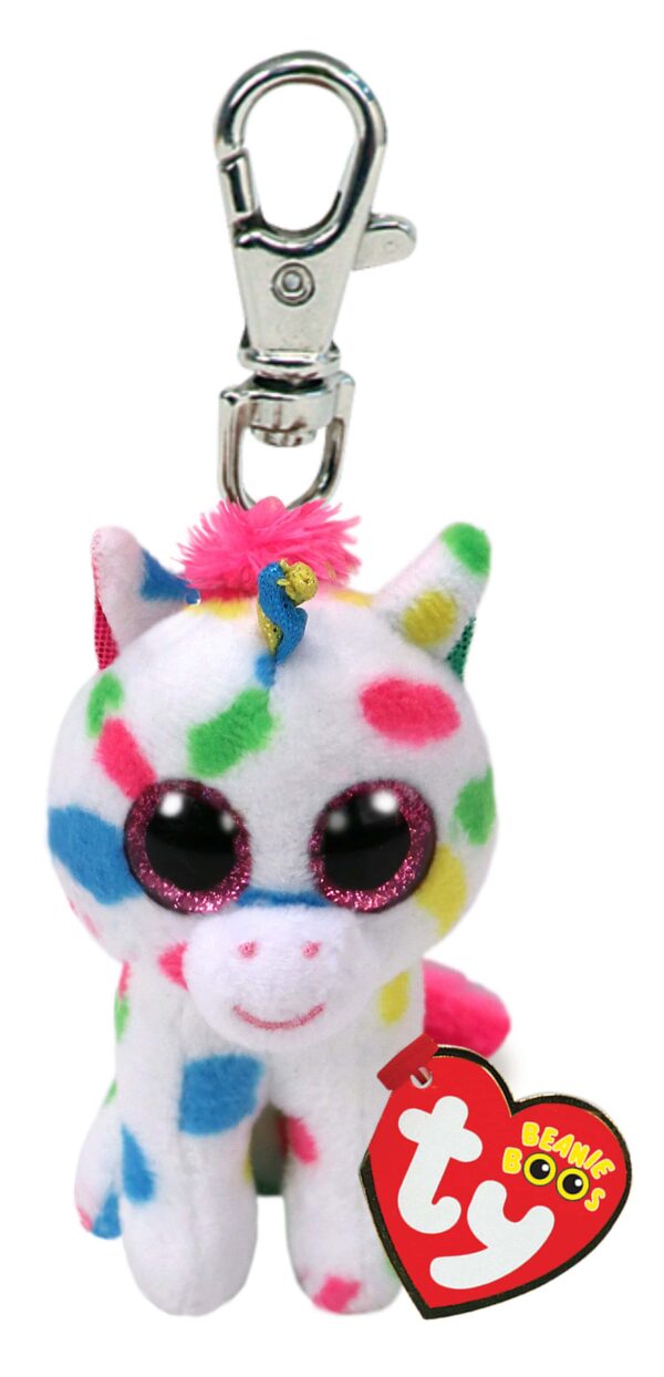 TY Beanie Boos Clip - Harmoni the Unicorn 3.5