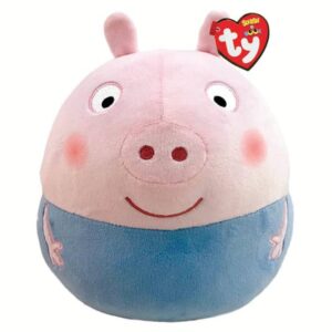 TY Squishy Beanies - 10" George Pig