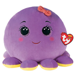 TY Squishy Beanies - 10-Inch Octavia the Octopus